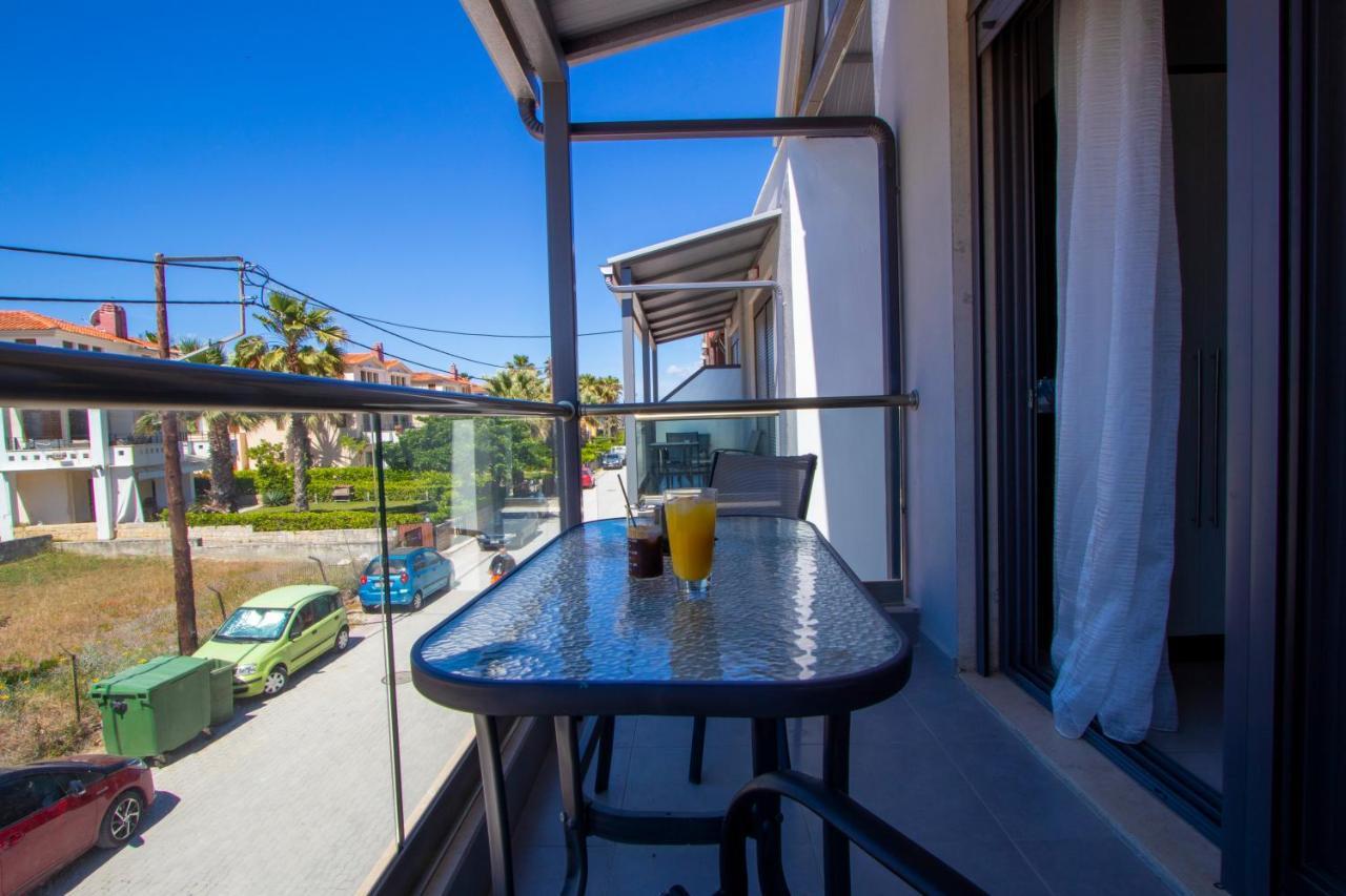 Tridente Mare Apart Hotel Pefkochori Eksteriør bilde