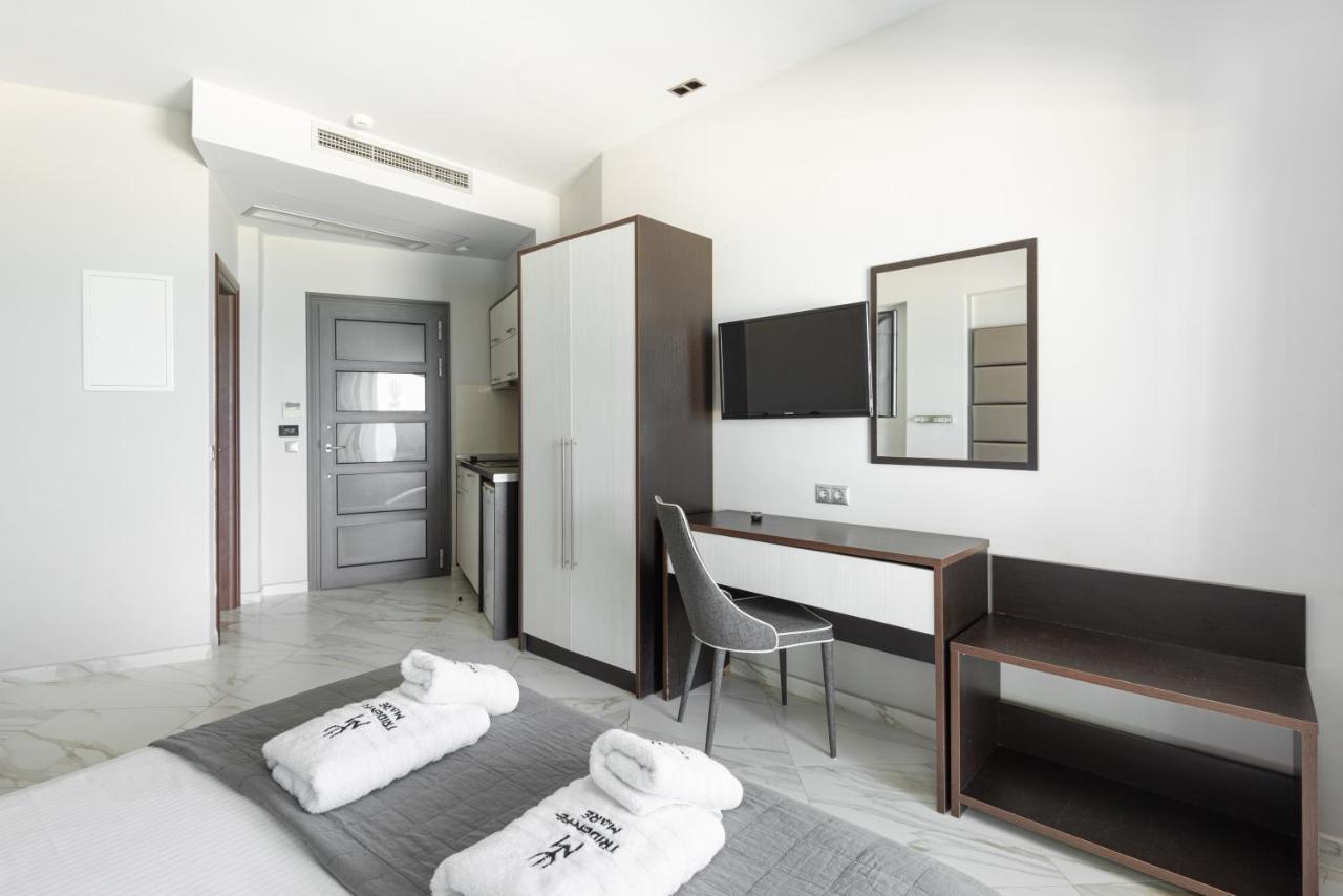 Tridente Mare Apart Hotel Pefkochori Eksteriør bilde